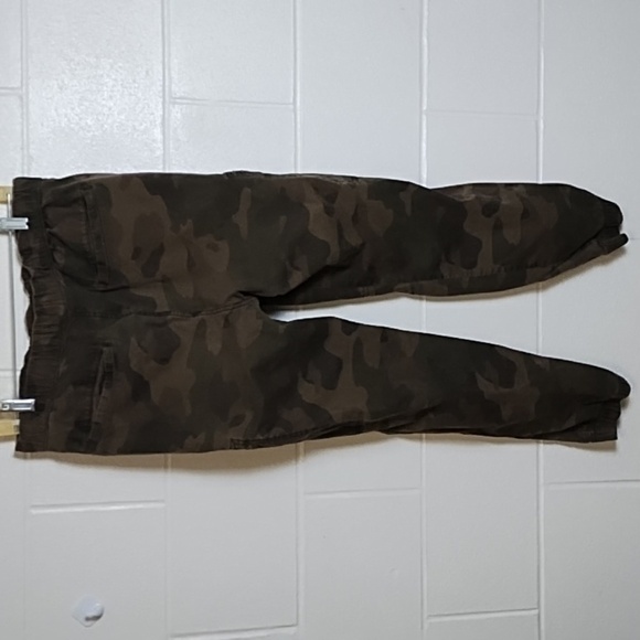 Camouflage Light Weight Soft Cotton Canvas Camo Cargo Joggers Pockets - Picture 3 of 16